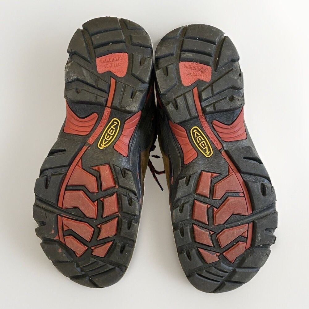 KEEN Utility Pittsburgh 6" Steel Toe Work Boots Brown Red Men's Size 12 EE Wide - Picture 8 of 9
